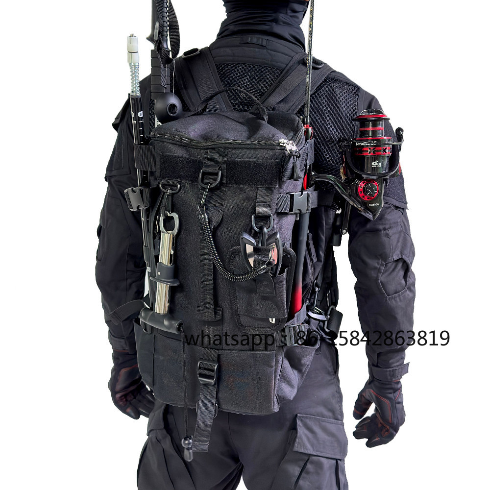 Fishing Backpack - Borsa da Pesca, Nuovo Modello, Impermeabile,