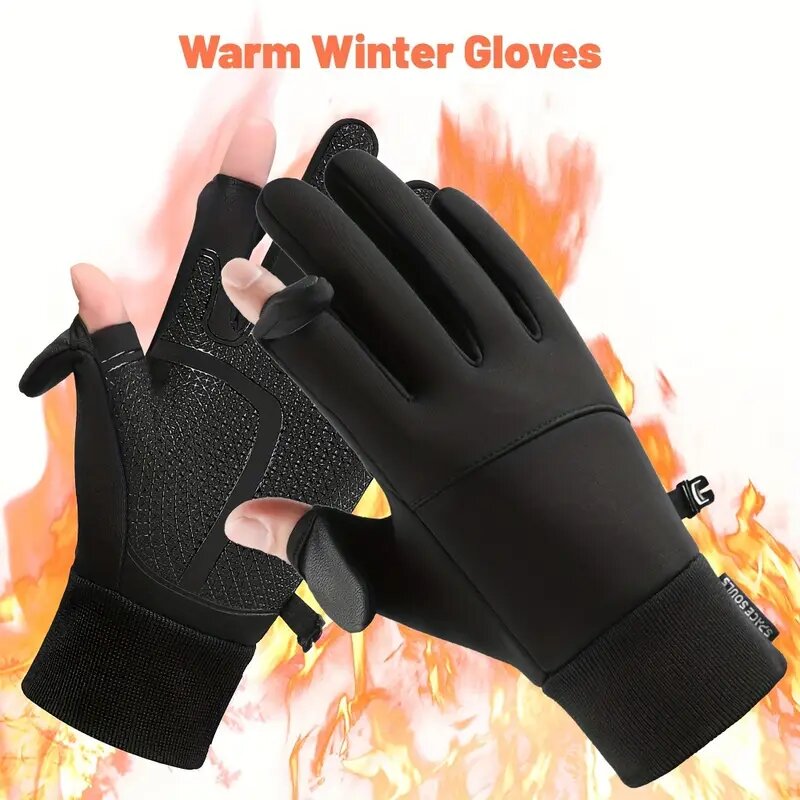Fishing Gloves - Guanti touch screen per uomo e