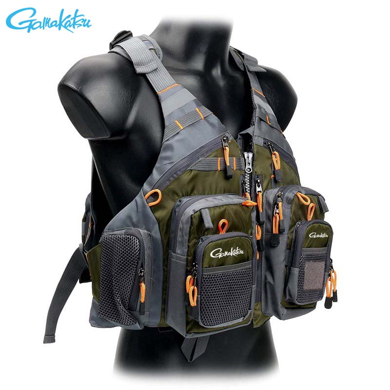 Fishing Jacket Waterproof - Giubbotto Salvagente da Pesca Gamakatsu -