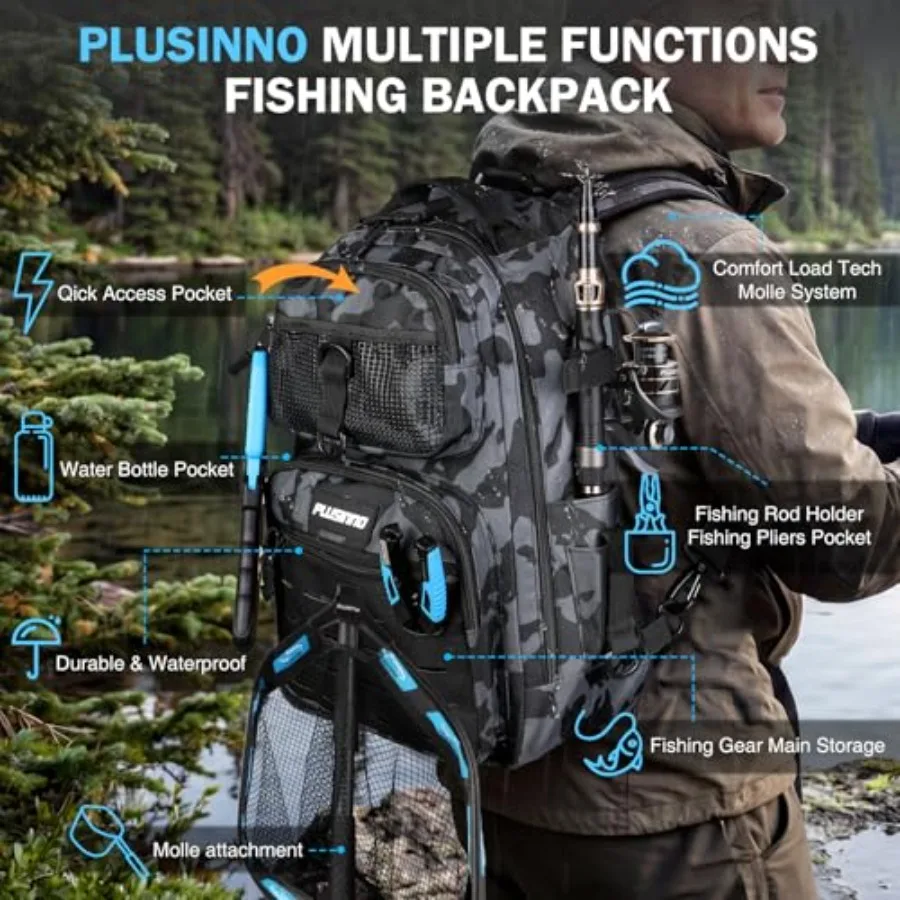 Zaino da Pesca per Uso Esterno - Fishing Backpack recensione e prezzo